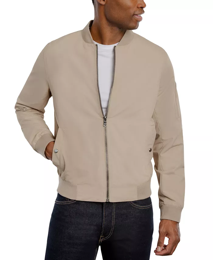Alfani Michael Kors Men's Bomber Jacket Created For Macy's Men's Fashion & Accessories