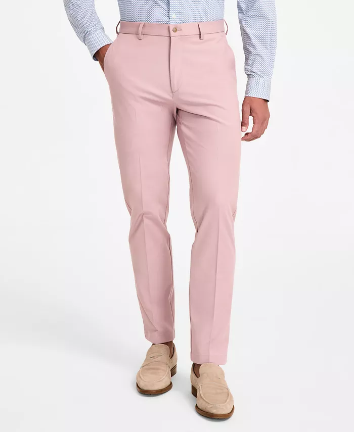 Alfani Michael Kors Men's Classic-Fit Cotton-Blend Dress Pants Men's Fashion & Accessories