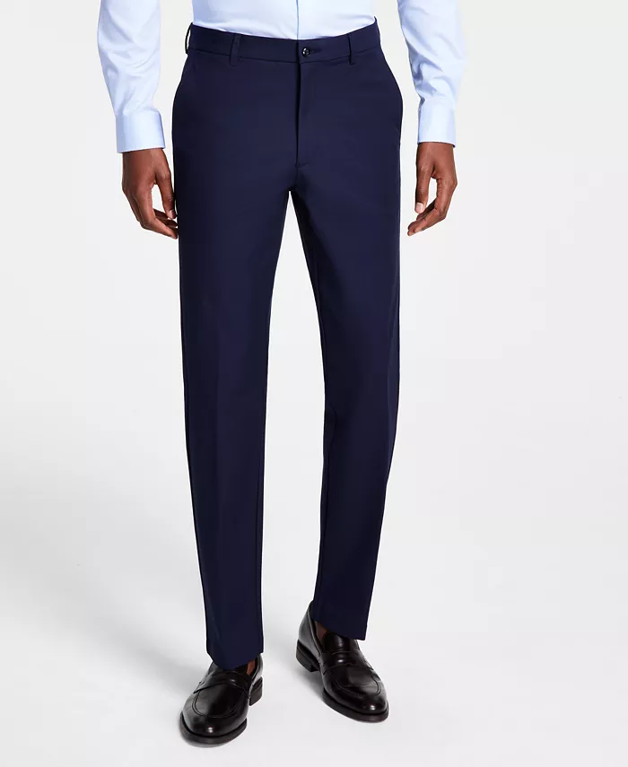 Alfani Michael Kors Men's Classic Fit Cotton Stretch Performance Pants Men's Fashion & Accessories