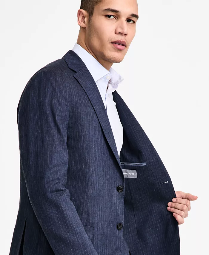 Alfani Michael Kors Men's Classic Fit Linen Suit Jacket Men's Fashion & Accessories