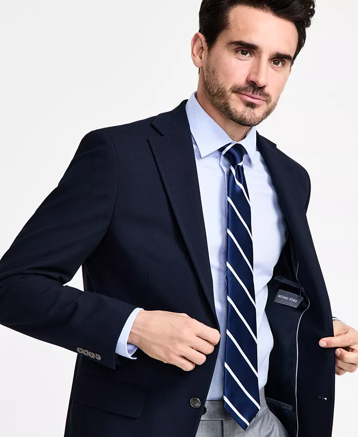 Alfani Michael Kors Men's Classic-Fit Twill Blazer Men's Fashion & Accessories