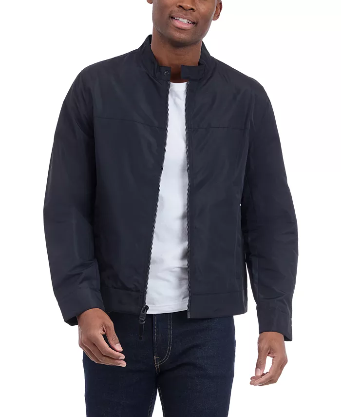 Alfani Michael Kors Men's Lightweight Moto Jacket Men's Fashion & Accessories