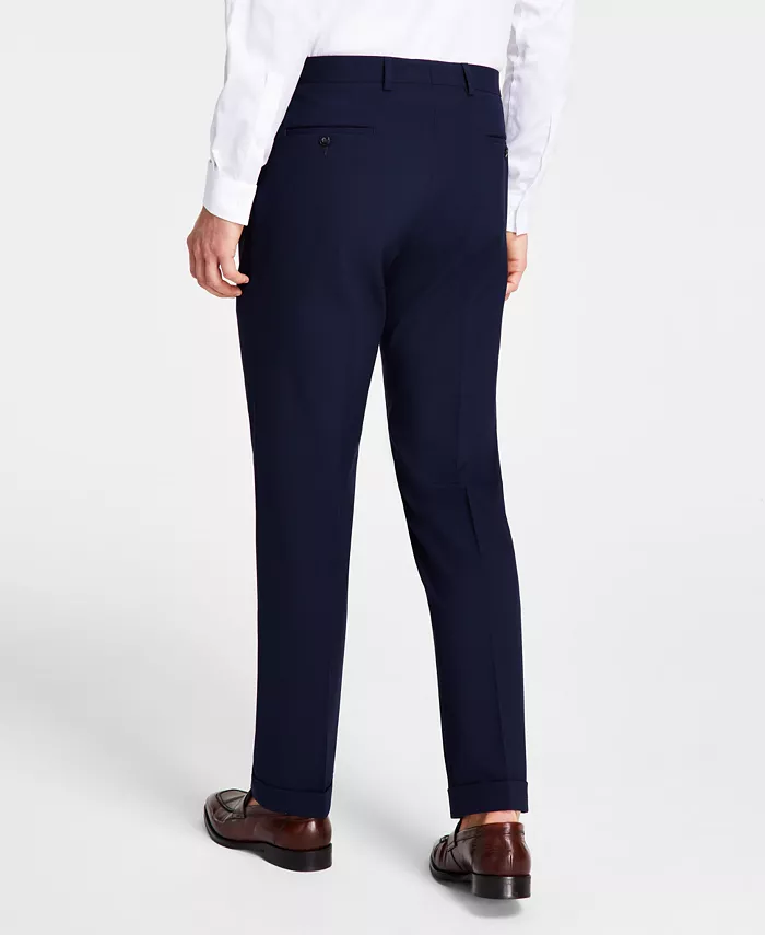 Alfani Michael Kors Men's Pleated Solid Classic Fit Pants Men's Fashion & Accessories