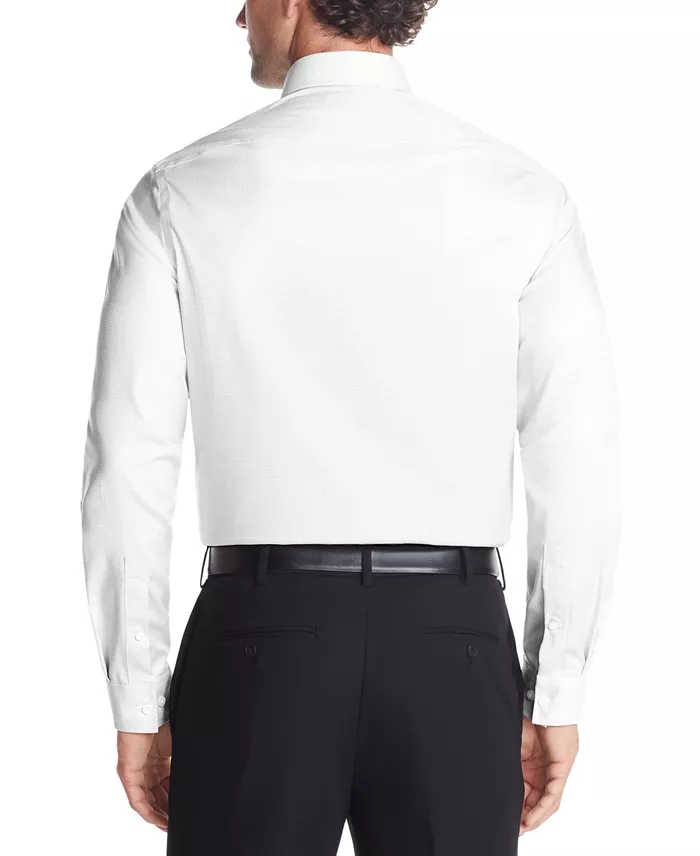Alfani Michael Kors Men's Regular Fit Airsoft Stretch Ultra Wrinkle Free Dress Shirt Men's Fashion & Accessories