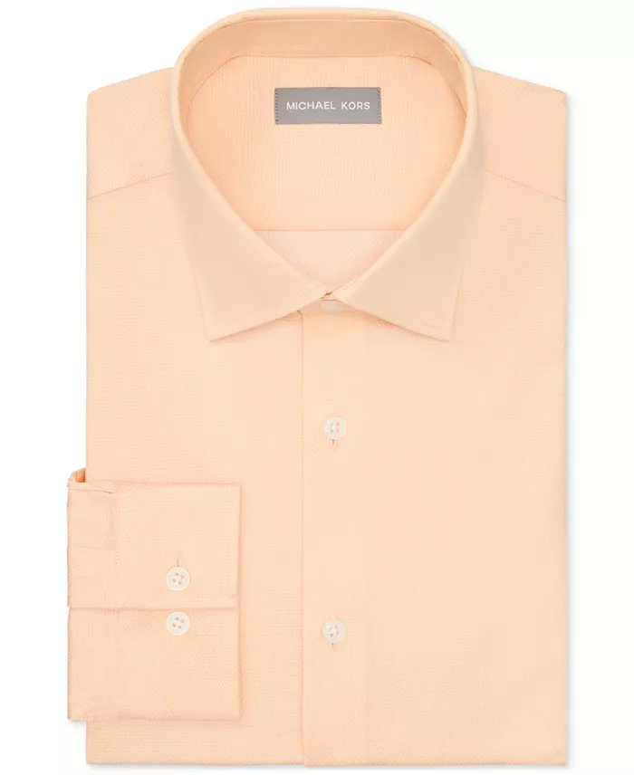 Alfani Michael Kors Men's Regular Fit Comfort Stretch Dress Shirt Men's Fashion & Accessories