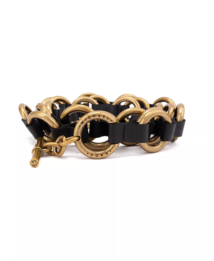 Alfani Michael Kors Multi Ring Belt Women's Fashion Shoes & Accessories