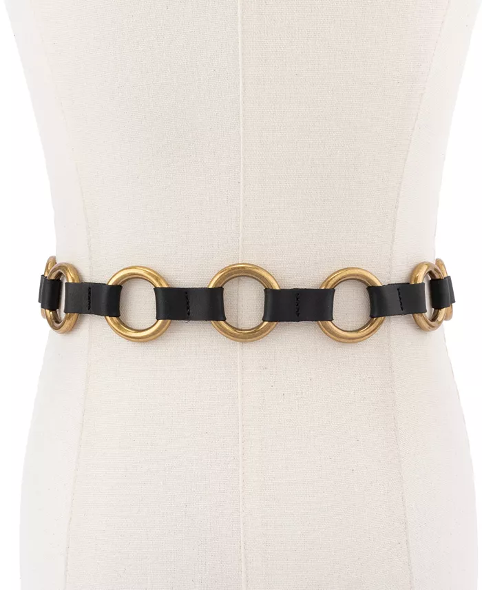 Alfani Michael Kors Multi Ring Belt Women's Fashion Shoes & Accessories