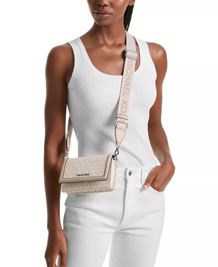 Alfani MICHAEL Michael Kors Jet Set Mini Phone Webbing Nylon Crossbody Handbags Purses & Accessories