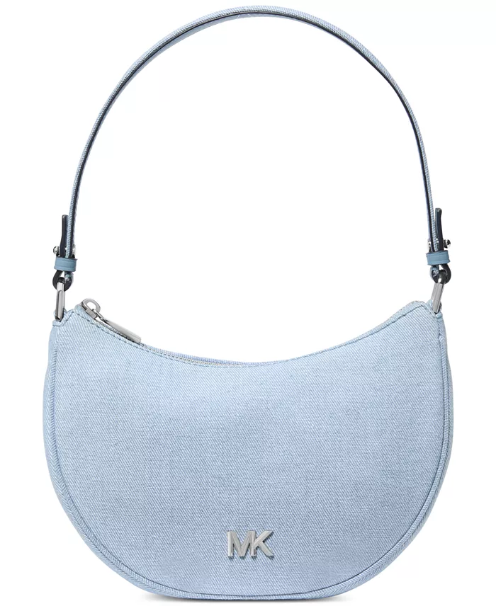 Alfani MICHAEL Michael Kors Kyla Small Hazy Blue Convertible Crossbody Handbags Purses & Accessories