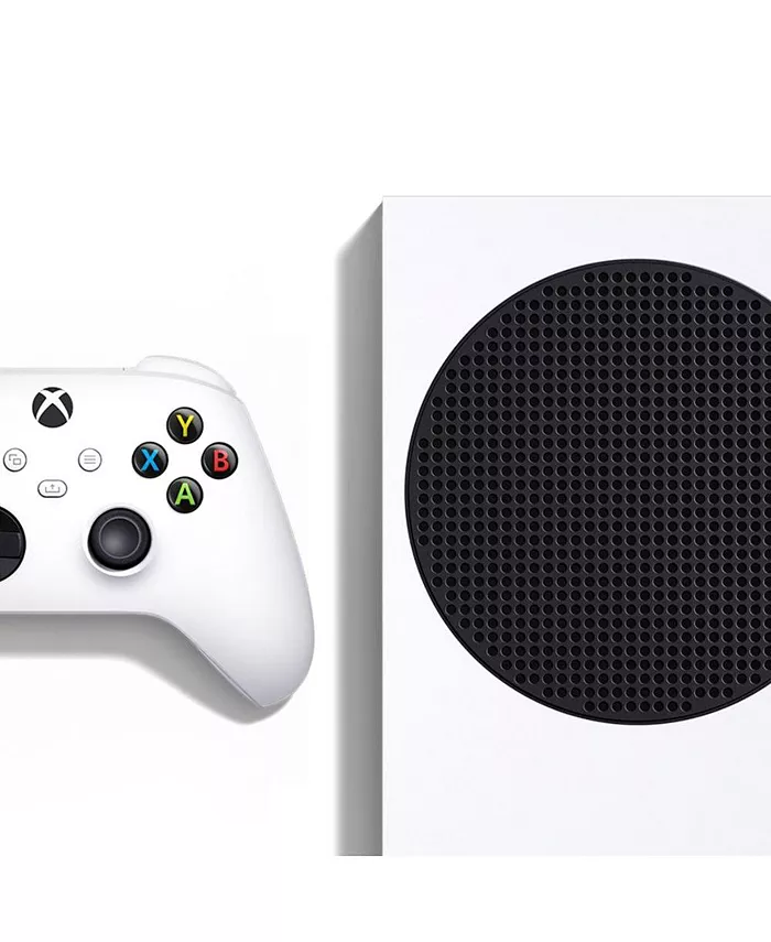 Alfani Microsoft Xbox Series S 512 GB All-Digital Gaming Console & White Controller (Total Of 2 Controllers Included) Electronics