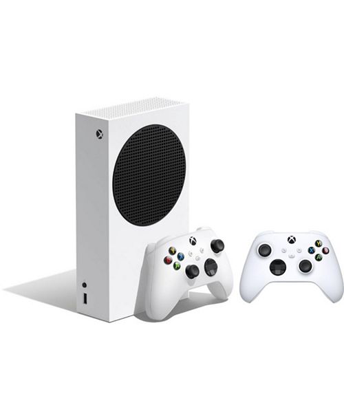alfani Microsoft Xbox Series S 512 GB All-Digital Gaming Console & White Controller (Total of 2 Controllers Included) Electronics