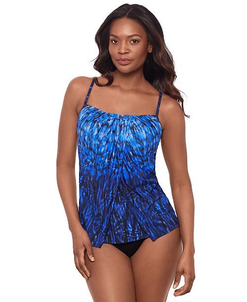 alfani Miraclesuit Women's Paka Mayan Jubilee Tankini Top & Bottoms Women's Fashion Shoes & Accessories