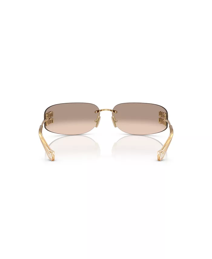 Alfani MIU MIU Women's Large Sunglasses MU A51S Women's Fashion Shoes & Accessories