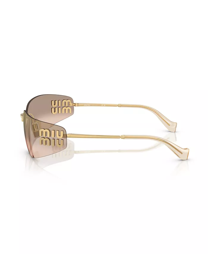 Alfani MIU MIU Women's Large Sunglasses MU A51S Women's Fashion Shoes & Accessories