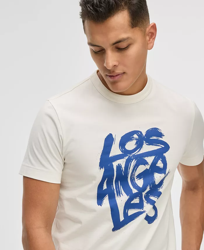 Alfani Mode Of One Men's Los Angeles Graphic T-Shirt Exclusively At Macy's Men's Fashion & Accessories