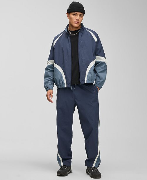 alfani Mode of One Men's Pieced Track Jacket Pants & Shorts Exclusively at Macy's Men's Fashion & Accessories