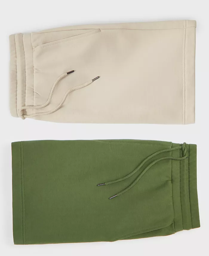 Alfani Mode Of One Men's Pull-On Fleece Shorts Created For Macy's Men's Fashion & Accessories
