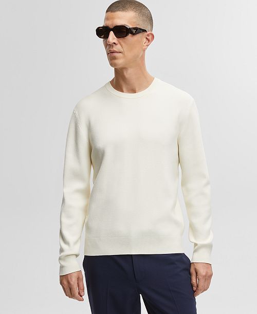 alfani Mode of One Men's Regular-Fit Crewneck Sweater Created for Macy's Men's Fashion & Accessories