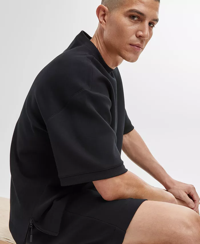 Alfani Mode Of One Men's Regular-Fit Crewneck Sweatshirt Created For Macy's Men's Fashion & Accessories