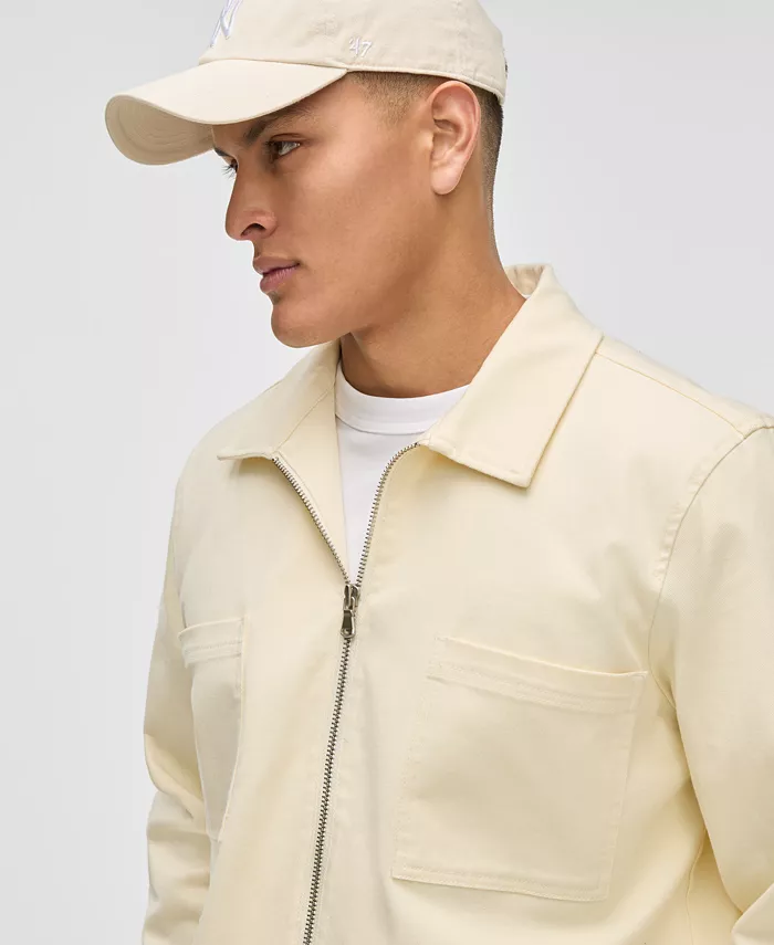 Alfani Mode Of One Men's Regular-Fit Stretch Twill Utility Jacket Exclusively At Macy's Men's Fashion & Accessories