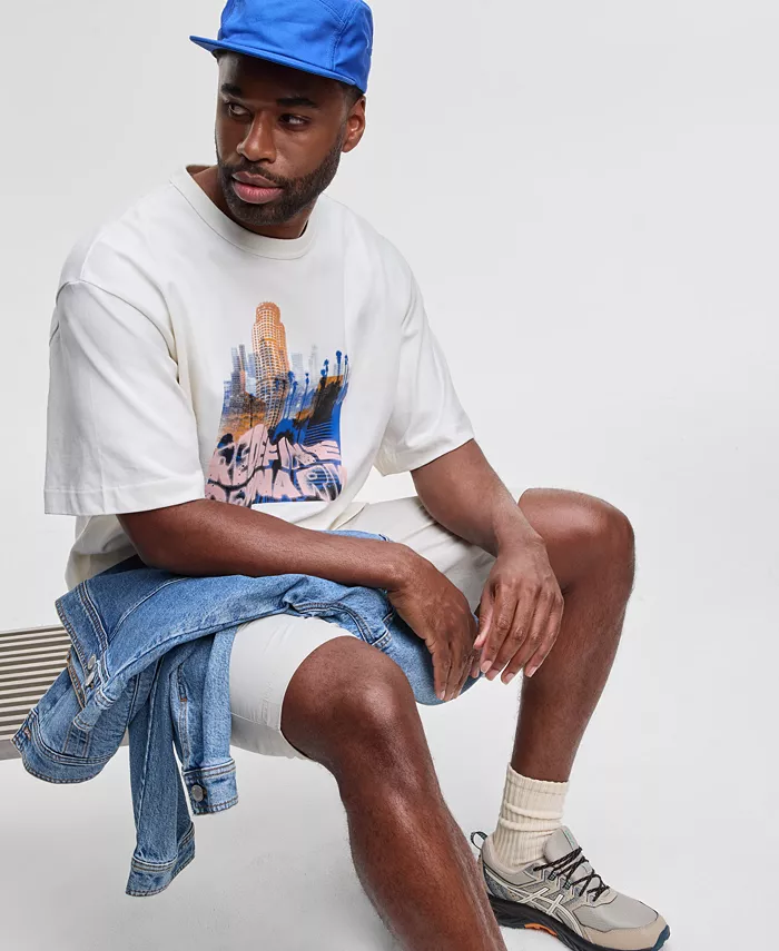 Alfani Mode Of One Men's Solid Ripstop Shorts Exclusively At Macy's Men's Fashion & Accessories