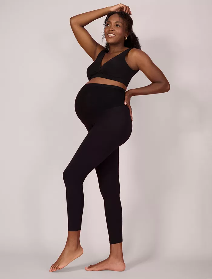 Alfani Motherhood Maternity Maternity Essential Stretch Secret Fit Over The Belly Leggings - Motherhood Women's Fashion Shoes & Accessories