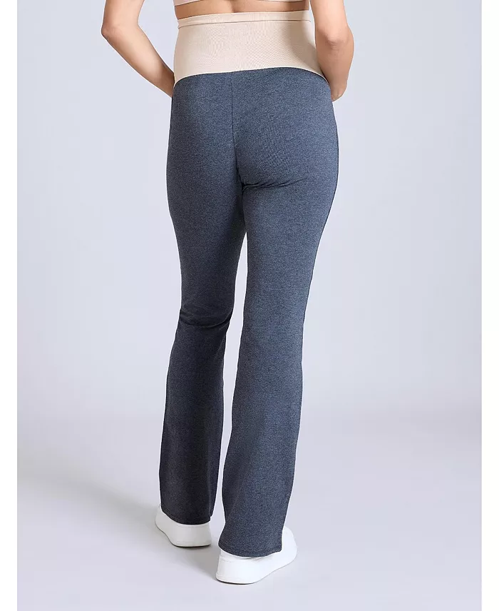 Alfani Motherhood Maternity Maternity Secret Fit Over The Belly Full Length Flare Leggings - Motherhood Women's Fashion Shoes & Accessories