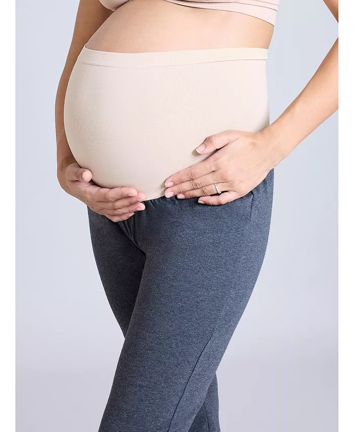 Alfani Motherhood Maternity Maternity Secret Fit Over The Belly Full Length Flare Leggings - Motherhood Women's Fashion Shoes & Accessories