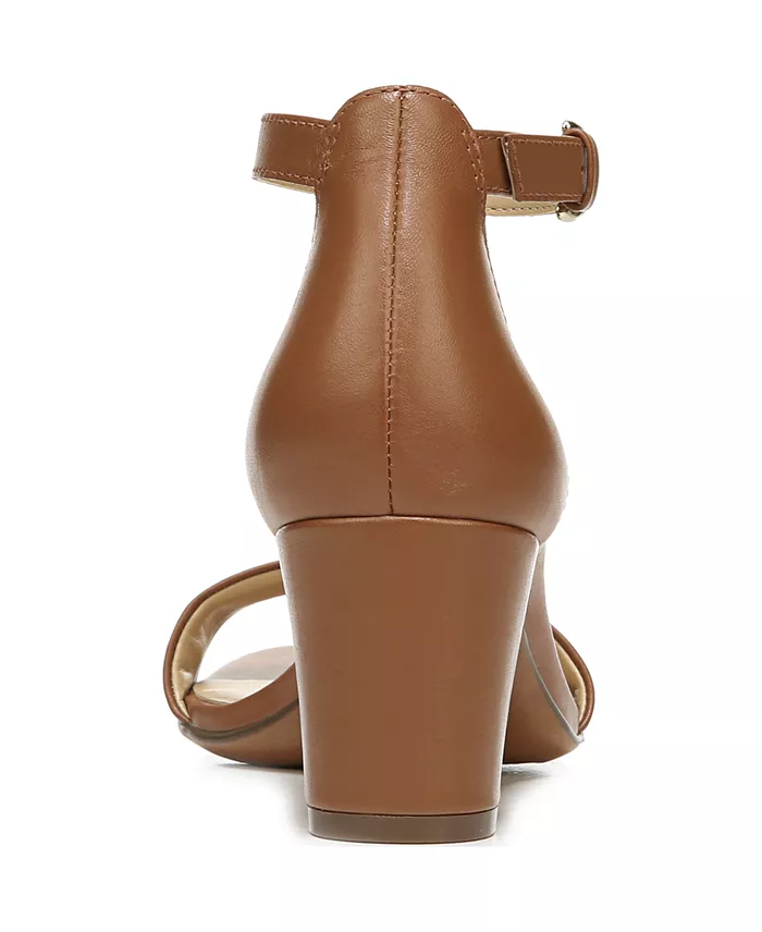 Alfani Naturalizer Ankle Strap Buckles Leather Dress Sandals Women's Fashion Shoes & Accessories