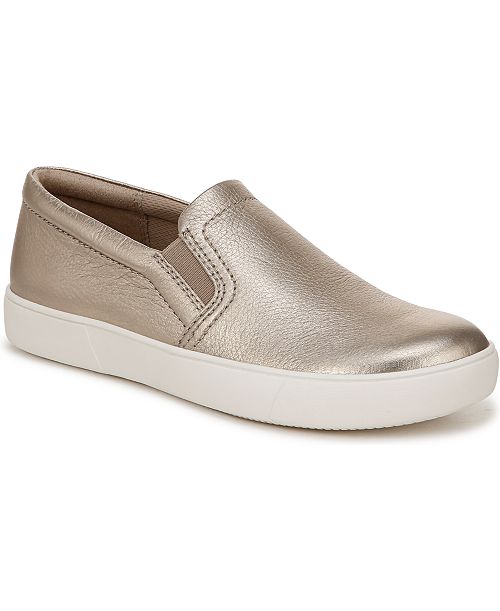 alfani Naturalizer Casual Leather Slip-On Sneakers Women's Fashion Shoes & Accessories