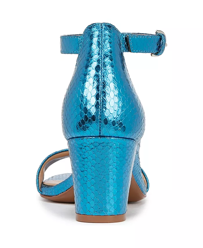 Alfani Naturalizer Women's Vera Block Heel Ankle Strap Dress Sandals Women's Fashion Shoes & Accessories