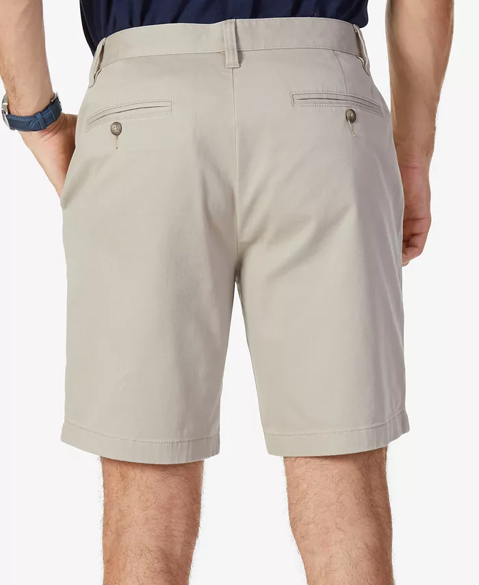 Alfani Nautica Classic-Fit 8.5” Stretch Chino Flat-Front Deck Short Men's Fashion & Accessories