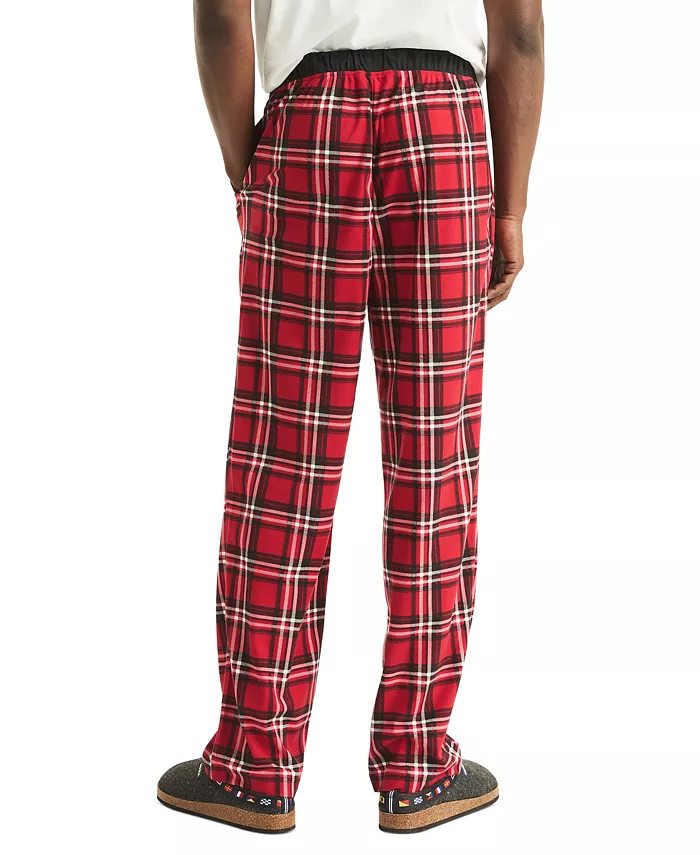 Alfani Nautica Men's Classic-Fit Plaid Fleece Pajama Pants Men's Fashion & Accessories