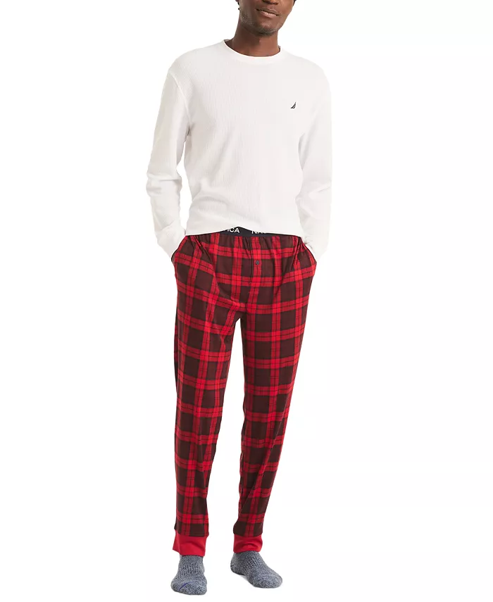 Alfani Nautica Men's Classic-Fit Stretch Solid Sleep Joggers Men's Fashion & Accessories