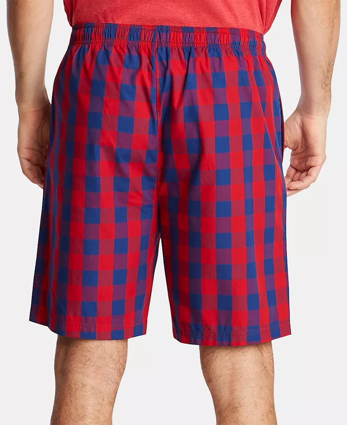 Alfani Nautica Men's Cotton Plaid Pajama Shorts Men's Fashion & Accessories