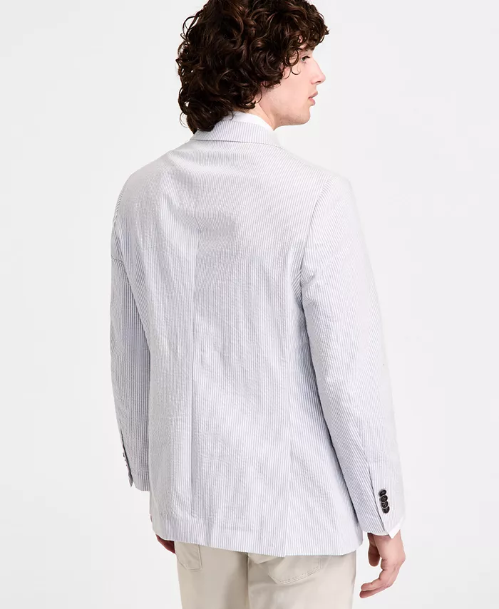 Alfani Nautica Men's Modern-Fit Seersucker Sport Coats Men's Fashion & Accessories