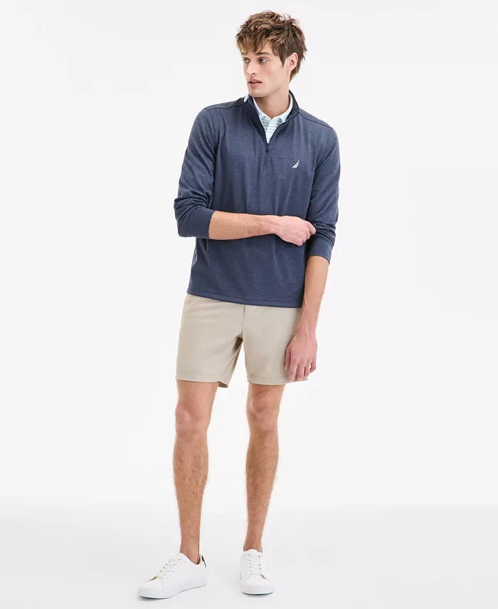 Alfani Nautica Men’s Moisture Wicking Performance Quarter-Zip Men's Fashion & Accessories
