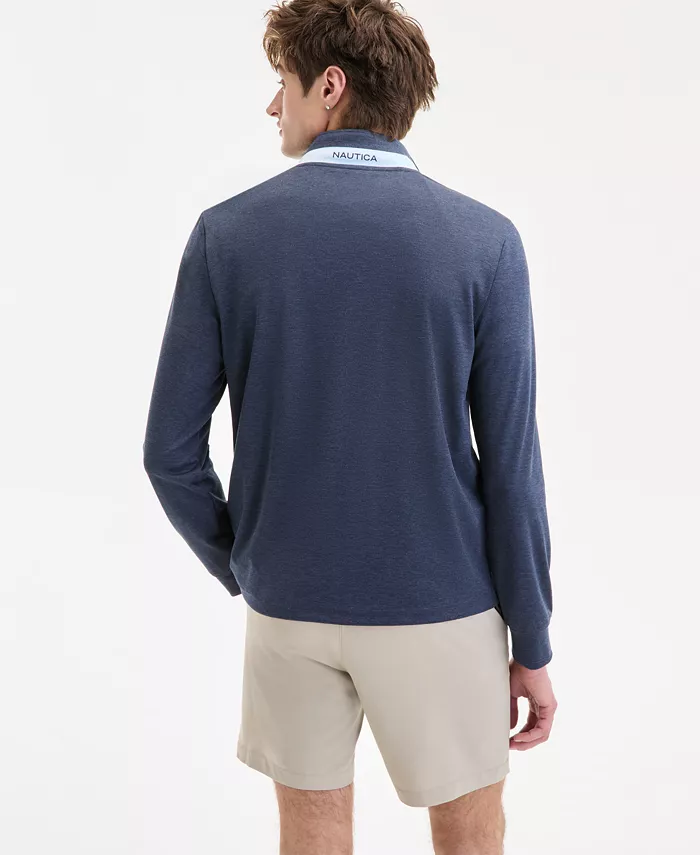 Alfani Nautica Men’s Moisture Wicking Performance Quarter-Zip Men's Fashion & Accessories