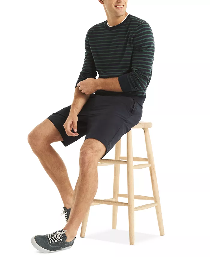 Alfani Nautica Men's Navtech Classic-Fit Stripe Crewneck Sweater Men's Fashion & Accessories