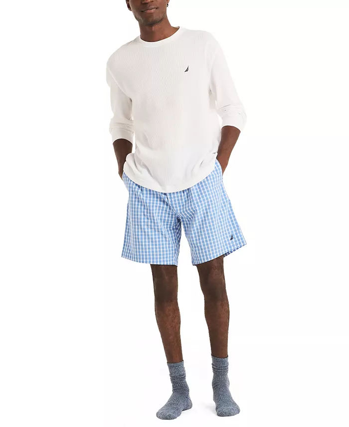 Alfani Nautica Men's Plaid Poplin Pajama Shorts Men's Fashion & Accessories