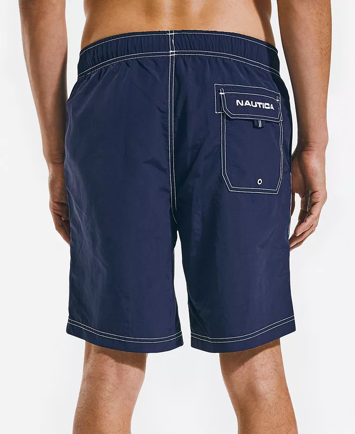 Alfani Nautica Men's Quick Dry Nylon 8" Swim Trunks Men's Fashion & Accessories