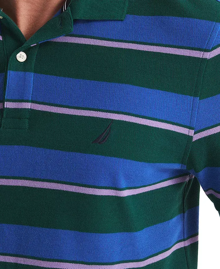 Alfani Nautica Men's Striped Classic-Fit Deck Polo Shirt Men's Fashion & Accessories