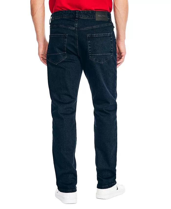 Alfani Nautica Men's Vintage Straight-Fit Stretch Denim 5-Pocket Jeans Men's Fashion & Accessories