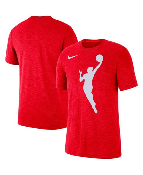 alfani Nike Men's and Women's Red WNBA Logowoman T-shirt Sports Fan Shop