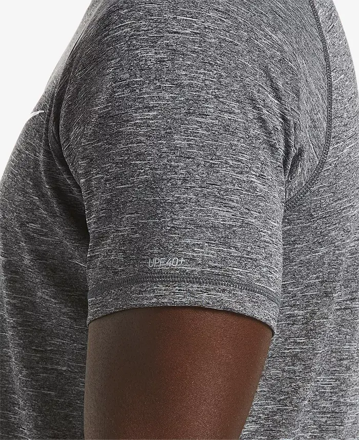 Alfani Nike Men's Big & Tall Hydroguard Moisture-Wicking Heather Rash Guard Men's Fashion & Accessories