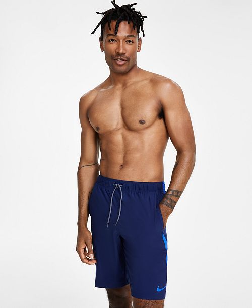 alfani Nike Men's Contend Water-Repellent Colorblocked 9" Swim Trunks Men's Fashion & Accessories