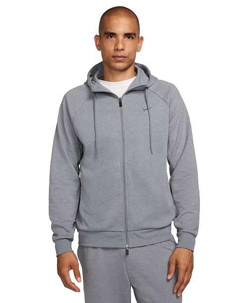 alfani Nike Men's Primary Dri-FIT Zip-Front Performance Hoodie Men's Fashion & Accessories