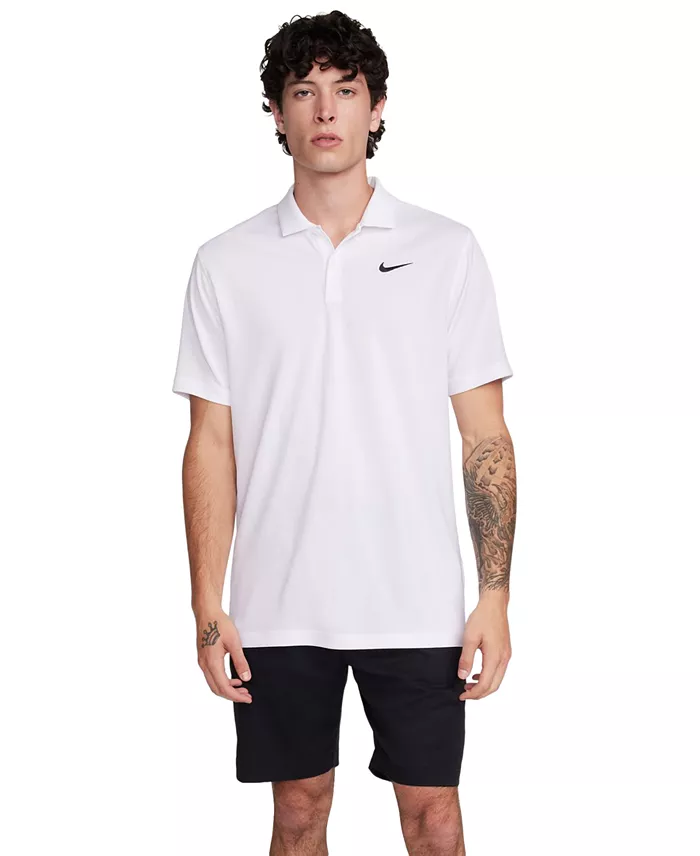 Alfani Nike Men's Relaxed Fit Core Dri-FIT Short Sleeve Golf Polo Shirt Men's Fashion & Accessories