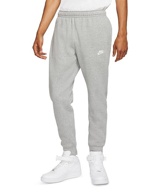 alfani Nike Men's Sportswear Club Fleece Joggers Men's Fashion & Accessories