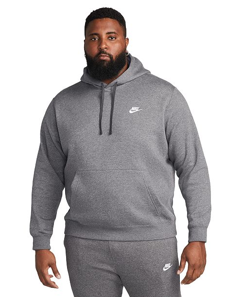 alfani Nike Men's Sportswear Club Fleece Pullover Hoodie Men's Fashion & Accessories